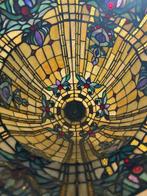 Grote Tiffany-stijl hanglamp Ø41 cm - Kroonluchter - Opaline, Nieuw