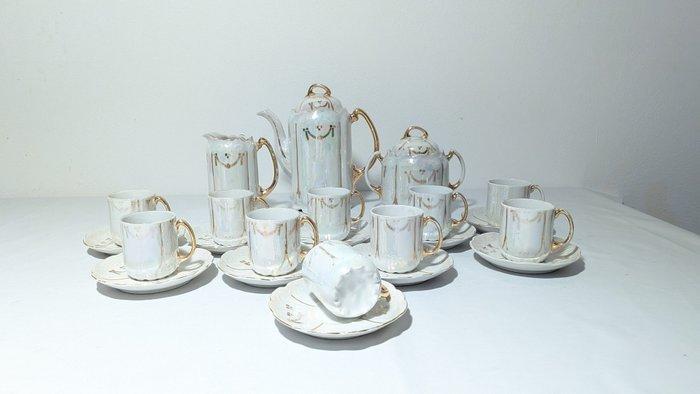 Manifattura Mittel Europa - Koffieservies (23) - Porselein -, Antiek en Kunst, Antiek | Glaswerk en Kristal