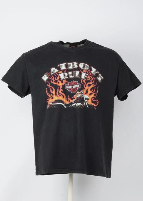 Vintage Boxy Harley-Davidson T-shirt in Black size XL, Kleding | Heren, T-shirts, Ophalen of Verzenden