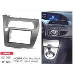 FACADE AUTORADIO 2-DIN NOIR POUR HONDA CIVIC HATCHBACK 06-11, Verzenden