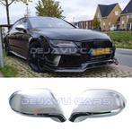 Mat Chrome Spiegelkappen voor Audi A7 4G / S7 / RS7 / S line, Ophalen of Verzenden
