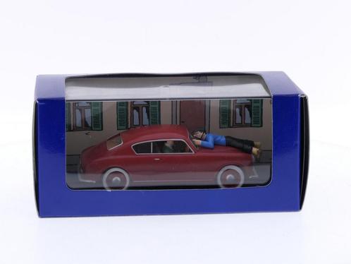 Schaal 1:43 Moulinsart 29914 Lancia Aurelia  Kuifje De za..., Hobby en Vrije tijd, Modelauto's | 1:43, Gebruikt, Overige merken