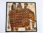 Gustavsberg - Wandtegel olifant - Lisa Larson - Plaquette -, Antiek en Kunst