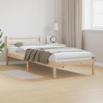 vidaXL Bedframe met Hoofdeinde 90x210 cm Massief Hout, Huis en Inrichting, Slaapkamer | Bedden, Verzenden, Nieuw