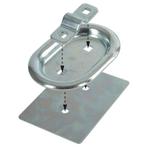 Contreplaque pr 37603 127x127 mm, zinguée, 2pcs - kerbl, Dieren en Toebehoren