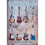 Wandbord reclamebord schild Rock n Roll Guitar bord, Verzamelen, Verzenden, Huis en Inrichting