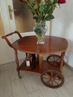 Serveerwagen - Hout - Mahoniehout, Antiek en Kunst