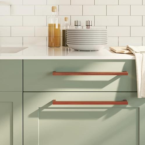 vidaXL Handvatten 5 st 320 mm roestvrij staal bronskleurig, Doe-het-zelf en Bouw, Hang- en Sluitwerk, Nieuw, Verzenden