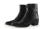 Manfield cowboy laarzen in maat 38 Zwart | 5% korting, Verzenden, Zwart, Manfield, Gedragen