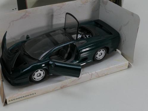 Schaal 1:24 Maisto Jaguar XJ220 1992 #3152 (Automodellen), Hobby & Loisirs créatifs, Voitures miniatures | 1:24, Enlèvement ou Envoi