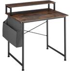 tectake Bureau met plank en organizer - Industrieel hout don, Huis en Inrichting, Verzenden, Nieuw
