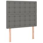 Donkergrijs Hoofdbord 2 st 80x5 | Retour Deal, Verstelbaar, Verzenden, Nieuw, 80 cm
