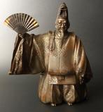 Wonderful  bronze sculpture of the old man - Brons - Japan, Antiek en Kunst