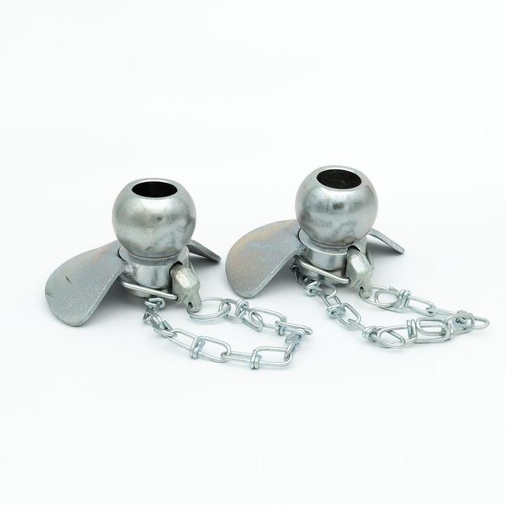 Set van twee kogelvangsteunen cat. 2 - 28x56x69 (Werktuigen), Zakelijke goederen, Landbouw | Werktuigen, Ophalen of Verzenden