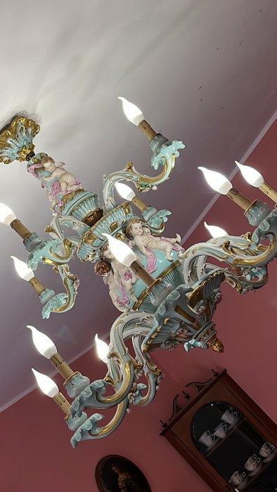 Lampe à suspendre - Porcelaine, Antiquités & Art, Curiosités & Brocante