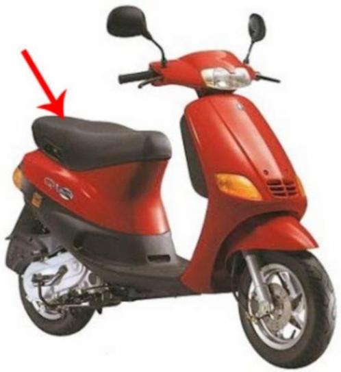 Piaggio buddyseat compleet zip rst/zip sp zwart piag orig, Vélos & Vélomoteurs, Pièces de cyclomoteur | Scooters, Enlèvement ou Envoi