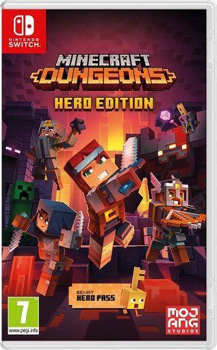 Minecraft Dungeons-Hero Edition (Switch) Gebruikt, Games en Spelcomputers, Games | Nintendo Switch, Ophalen of Verzenden