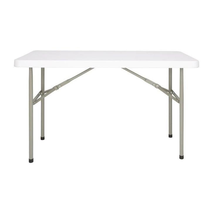 Inklapbare Buffettafel | Kunststof/Staal | Wit Blad | Grijs, Zakelijke goederen, Horeca | Keukenapparatuur, Nieuw in verpakking
