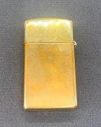 Zippo - Zippo lighter 1985 Solid Brass SLIM - Zonder, Nieuw