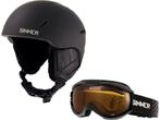 Sinner COMBI-PACK - CREST skihelm + TOXIC skibril - Zwart -, Verzenden, Nieuw