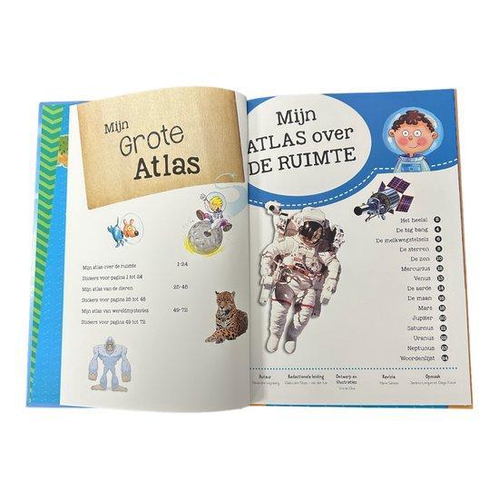 Mijn grote atlas De ruimte 8717796057751 Caramel publishing, Livres, Livres Autre, Envoi