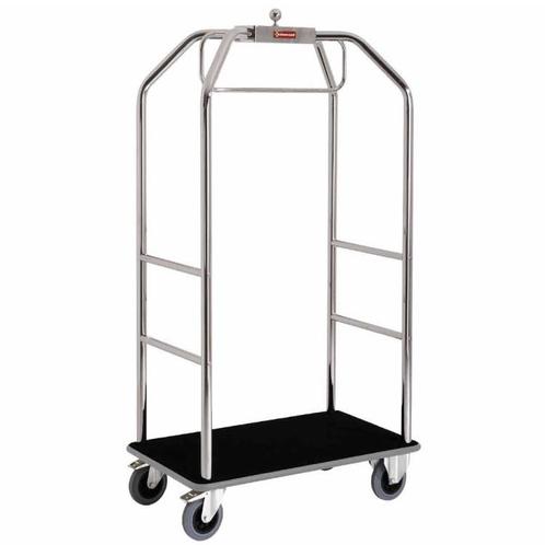 Wagen | Voor Koffers + Vestiaire | Verchroomd | Op Wielen |, Zakelijke goederen, Horeca | Keukenapparatuur, Nieuw in verpakking