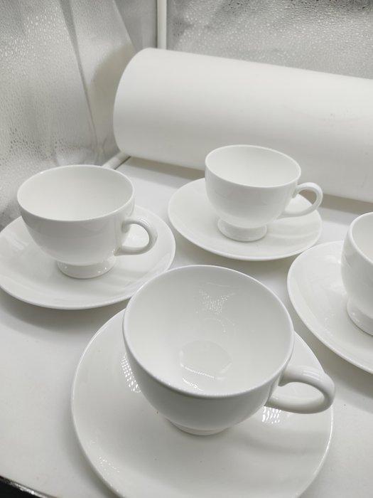 Wedgwood - Service à thé (6) - Porcelaine à la cendre dos, Antiek en Kunst, Antiek | Meubels | Tafels