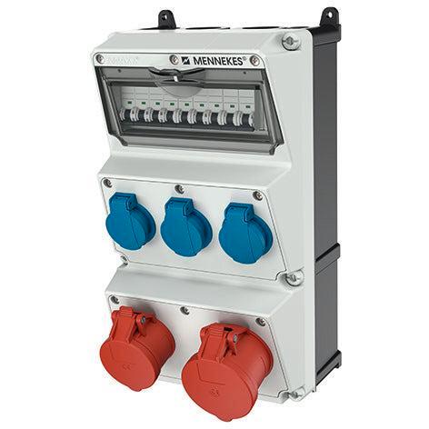 Mennekes AMAXX IP44 Unité De Combinaison De Prise À 3, Doe-het-zelf en Bouw, Elektriciteit en Kabels, Verzenden