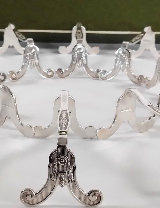Christofle - Messensteun (12) - Marie Antoinette - Legering,, Antiek en Kunst, Antiek | Meubels | Tafels