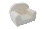 Kinderfauteuil - QUELLE - 60x40x45 cm - boucle - ecru, Ophalen of Verzenden, Nieuw
