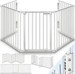 Veiligheidshek - Haardscherm - Hondenhek - 300cm - Grijs - K, Tuin en Terras, Tuinpoorten, Verzenden, Nieuw