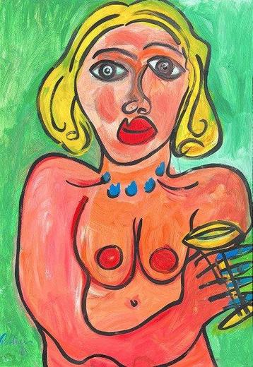 Peter Robert Keil (1942) - Ant im Studio Steglitz, Scarlett