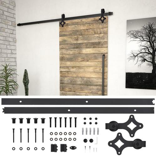 vidaXL Doos met onderdelen voor schuifdeur SKIEN 200 cm, Doe-het-zelf en Bouw, Hang- en Sluitwerk, Nieuw, Verzenden