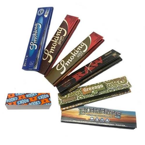 Proefpakket King/Slim Size Vloei, Collections, Articles de fumeurs, Briquets & Boîtes d'allumettes, Envoi