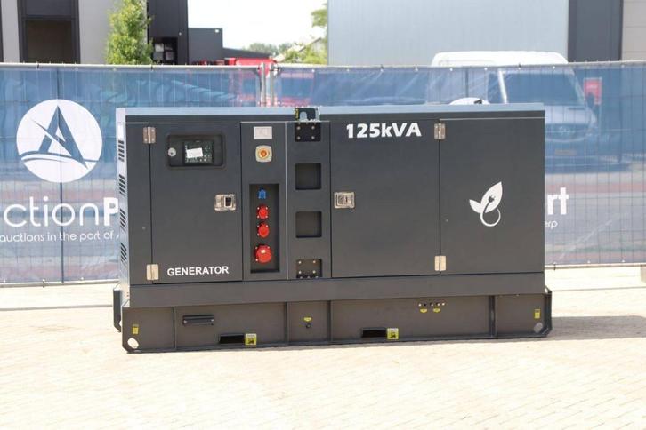 Veiling: Generator Ricardo GF2-W125 Diesel 125kVA 2025 Nieuw, Articles professionnels, Machines & Construction | Générateurs, Enlèvement