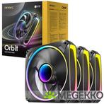 Antec Orbit ARGB 120mm 3 fans, Computers en Software, Computerkoelers, Verzenden, Nieuw