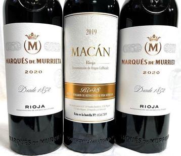 2019 Vega Sicilia Benjamin de Rothschild, Macán & 2020 x2