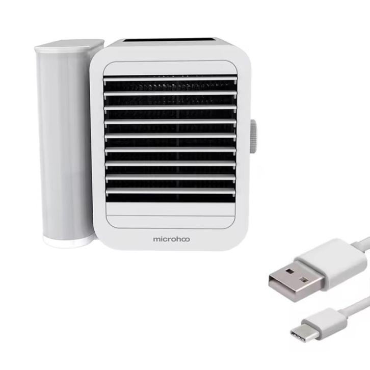 Draagbare Air Conditoner Ventilator - Mini USB Luchtkoeler -, Elektronische apparatuur, Ventilatoren, Nieuw, Verzenden
