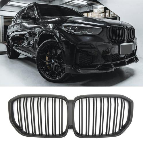 Sportieve Grille geschikt voor BMW X5 G05 dubbele spijl mat, Auto diversen, Auto-accessoires, Verzenden