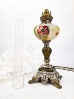 Petroleumlamp - Marmer - Mooie olielamp
