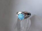 Zilver, Gilson Opal - Ring - Art Deco-stijl