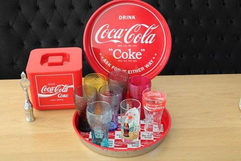 Coca-Cola - Enseigne publicitaire (12) - Métal, Plastique,, Antiek en Kunst, Antiek | Speelgoed
