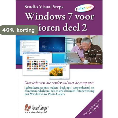 Windows 7 voor senioren 2 9789059052765, Boeken, Informatica en Computer, Gelezen, Verzenden