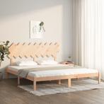 vidaXL Bedframe massief hout 180x200 cm, Huis en Inrichting, Slaapkamer | Bedden, Verzenden, Nieuw