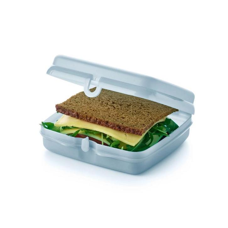 Tupperware Eco Sandwichdoos Blauw, Huis en Inrichting, Keuken | Tupperware, Nieuw, Verzenden