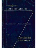 1959 BORGWARD ISABELLA INSTRUCTIEBOEKJE DUITS, Ophalen of Verzenden
