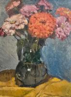 Escuela impresionista (XX) - Vanitas floral - NO RESERVE, Antiek en Kunst