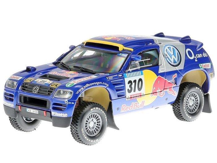Minichamps 1:43 - Model raceauto - Volkswagen Race Touareg, Hobby en Vrije tijd, Modelauto's | 1:5 tot 1:12