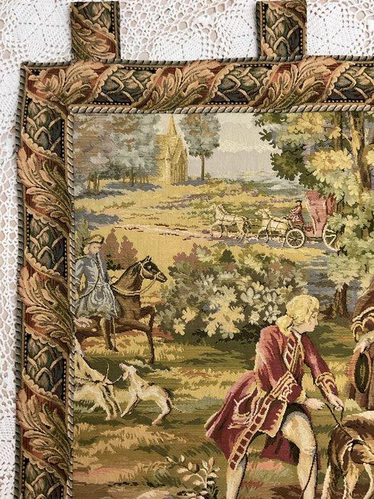 Wandtapijt - 66 cm - 59 cm, Antiek en Kunst, Curiosa en Brocante