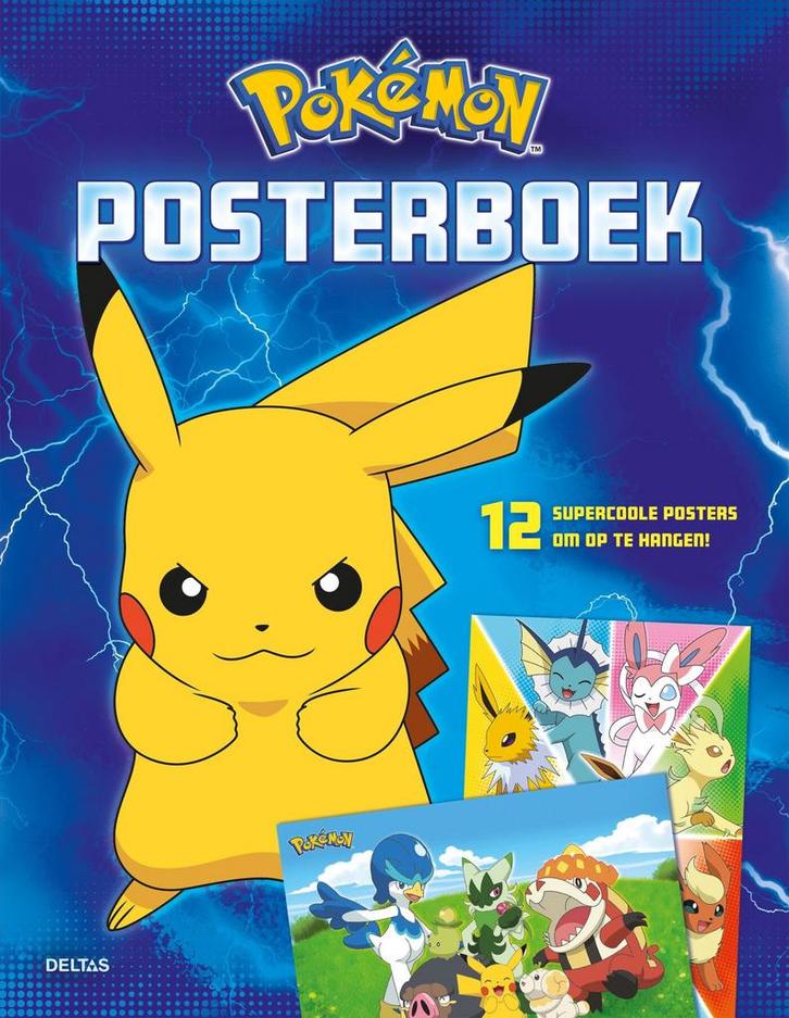 Pokémon posterboek 9789044767513, Boeken, Overige Boeken, Gelezen, Verzenden